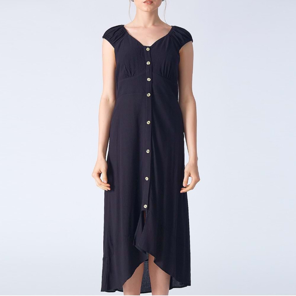 Robin D86130 Bayan Elbise 9Y69 SİYAH